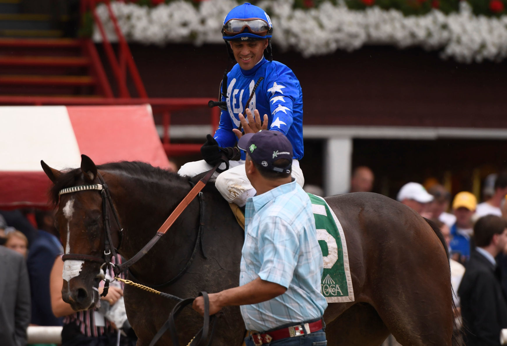 Opening day at Saratoga